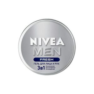 Гель для лица и рук Nivea Men "Fresh" 3 в 1 75мл