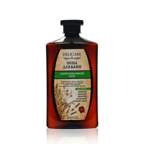 Пена для ванны Delicare "Успокаивающий сбор" 500мл