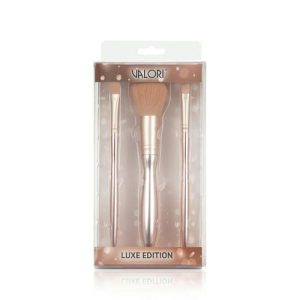 Набор кистей для макияжа Valori "Luxe Edition" 3шт