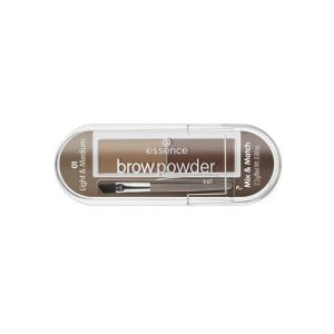 Тени для бровей Essence Brow powder set для блондинок 01 Light & Medium 2,3г