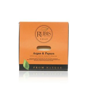 Мыло туалетное Rubis From Nature "Argan & Papaya" 125г