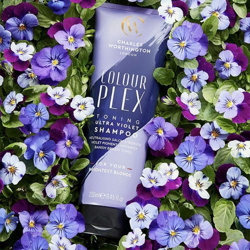 Шампунь для осветленных волос Charles Worthington Colour Plex "восстановление цвета" 250мл — изображение 5