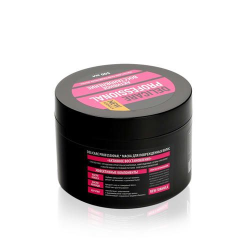 Маска для поврежденных волос Delicare Professional "Активное Восстановление" 500мл — изображение 2