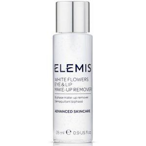 Двухфазный лосьон для демакияжа - Elemis White Flowers Eye & Lip Make-Up Remover, 125 мл.