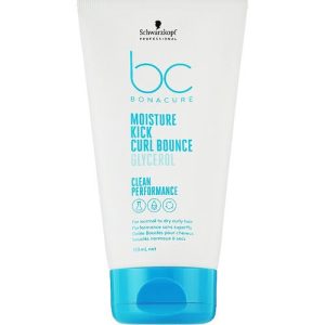 Schwarzkopf Professional Bonacure Moisture Kick Curl Bounce Glycerol - Увлажняющий крем для волос, 150 мл.