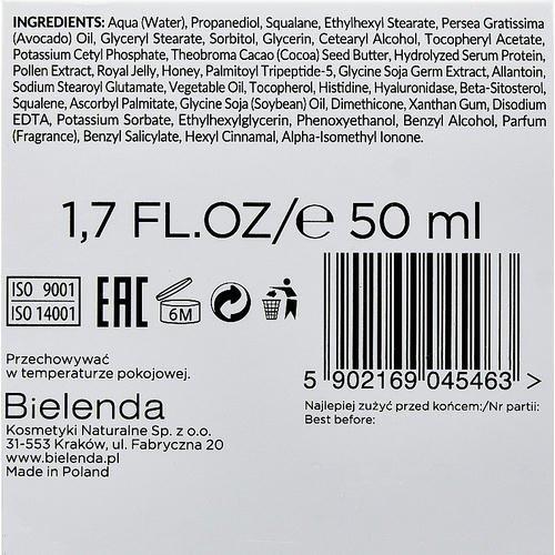 Bielenda Royal Bee Elixir 40+ Anti-Wrinkle Moisturizing Cream - Увлажняющий крем против морщин, 50 мл. — изображение 3