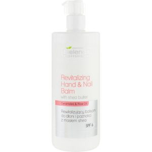 Bielenda Professional Hand Program Revitalizing Hand & Nail Balm SPF 6 - Восстанавливающий бальзам для рук и ногтей, 500 мл.