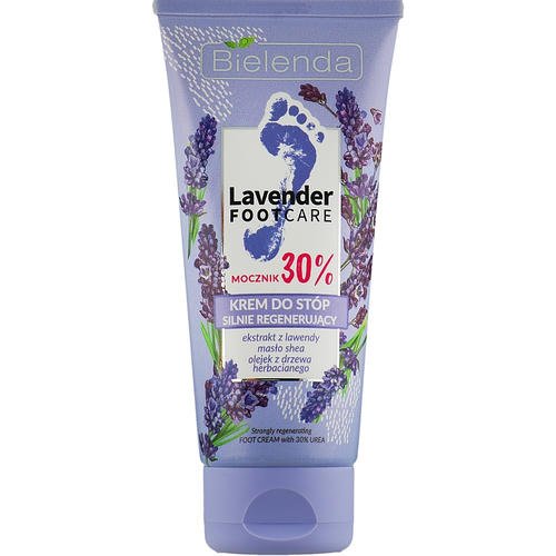 Bielenda Lavender Foot Care Cream - Крем для ног с мочевиной 30%, 75 мл.