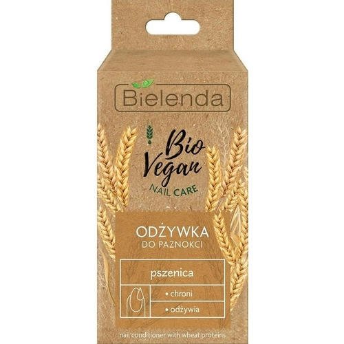 Bielenda Bio Vegan Nail Care Wheat - Средства по уходу за ногтями з пшеницей, 10 мл.