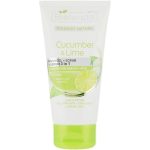 Bielenda Bouquet Nature Cucumber & Lime 3in1 Wash Gel + Scrub + Serum - Гель для умывания + скраб + сыворотка "Огурец и Лайм", 150 мл.
