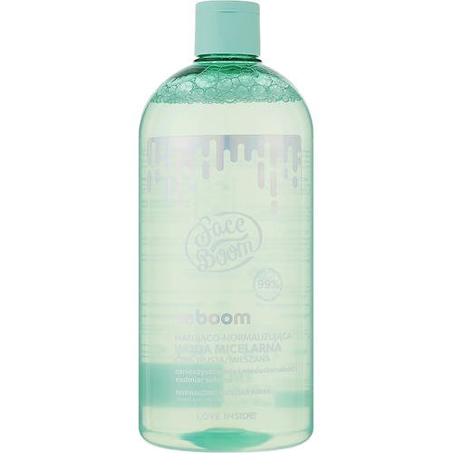 Bielenda Face Boom Seboom Normalizing Micellar Water - Матирующая мицеллярная вода, 500 мл.