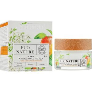Bielenda Eco Nature Kakadu Plum, Jasmine and Mango - Крем для лица увлажняющий и успокаивающий, 50 мл.