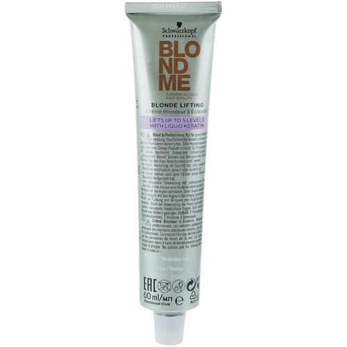 Schwarzkopf Professional BlondMe Blonde Lifting - Осветляющий крем для светлых волос, 60 мл. — изображение 3
