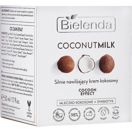 Bielenda Coconut Milk Strongly Moisturizing Coconut Cream - Интенсивно увлажняющий кокосовый крем, 50 мл. — изображение 2