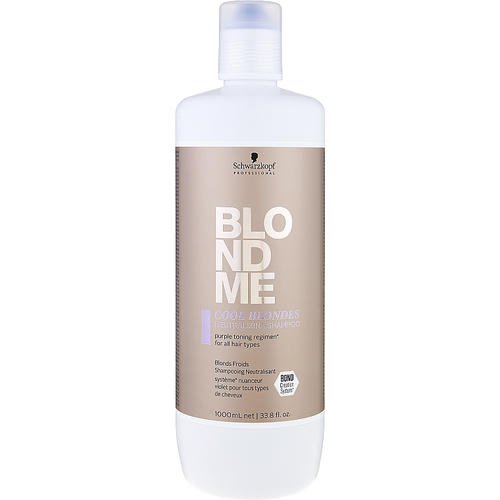 Schwarzkopf Professional BlondMe Cool Blondes Neutralizing Shampoo - Нейтрализующий шампунь для волос холодных оттенков блонд, 300 мл. — изображение 3
