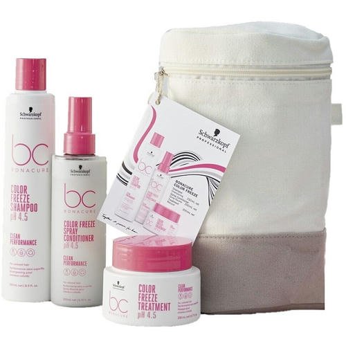 Schwarzkopf Professional Bonacure Geschenkset Color Freeze (shm/250ml + cond/200ml + mask/200ml + bag/1pc) - Набор