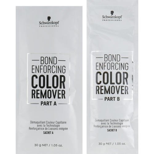 Schwarzkopf Professional Bond Enforcing Color Remover - Средство для удаления искусственного пигмента с волос, 10 x 30 г. — изображение 2