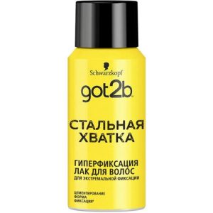 Got2b Glued Blasting Freeze Spray - Лак для волос "Стальная хватка", фиксация 6, 100 мл.