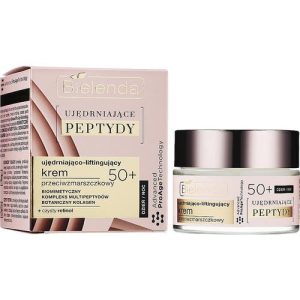 Bielenda Firming Peptides Advanced ProAge Technology - Укрепляющий и подтягивающий дневной и ночной крем против морщин 50+, 50 мл.