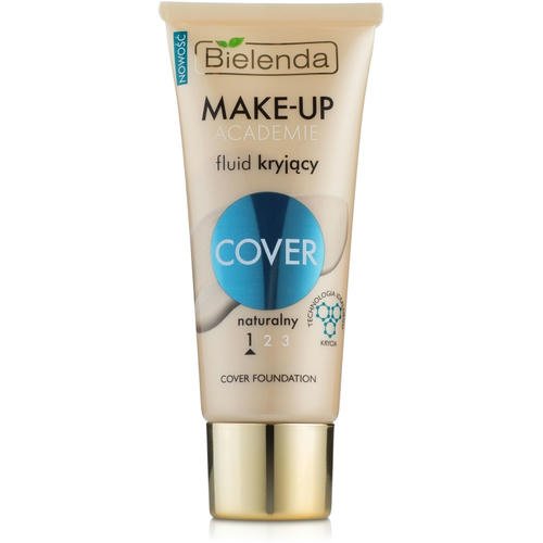 Тональный крем с покрывающими способностями - Bielenda Make-Up Academie Cover Foundation, 30 г.