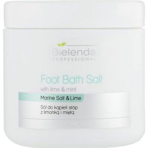 Bielenda Professional Foot Bath Salt with Lime & Mint - Соль для педикюра с лаймом и мятой, 600 г.