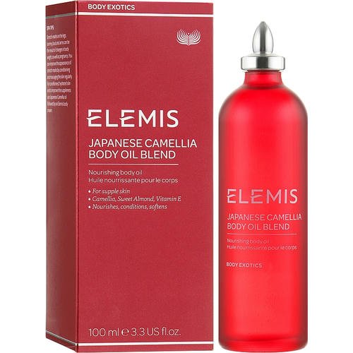 Elemis Japanese Camellia Body Oil Blend - Регенерирующее масло для тела «Японская камелия», 100 мл. — изображение 2