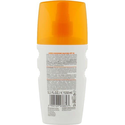 Bielenda Bikini Coconut Milk Sun Spray SPF 50 - Солнцезащитный кокосовый спрей для тела, 150 мл. — изображение 2