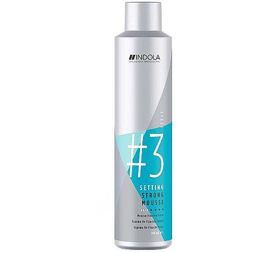 Indola Innova Setting Strong Mousse - Мусс для сильной фиксации, 300 мл. — изображение 3