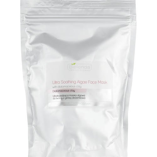 Bielenda Professional Ultra Soothing Algae Fase Mask (запасной блок) - Ультра-смягчающая водорослевая маска для лица с диатомовой глиной, 190 г.