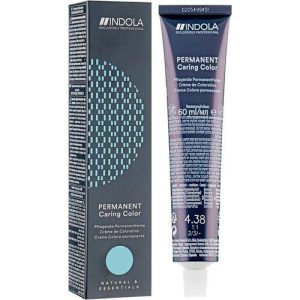 Indola Permanent Caring Color - Аммиачная крем-краска для волос, 60 мл.