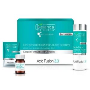 Набор - Bielenda Professional Double Formula Acid Complex (powder/100g + mask/2ml + mask/4g) *, 120 мл.