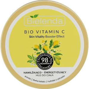 Bielenda Bio Vitamin C - Увлажняющий и тонизирующий мусс для тела, 250 г.