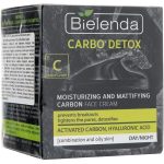 Bielenda Carbo Detox Cream - Матирующий крем для лица с углем для жирной и комбинированной кожи, 50 мл.