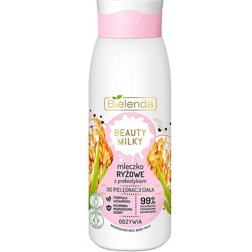 Bielenda Beauty Milky Rice (milk/400ml + sh/milk/400ml) - Набор — изображение 2