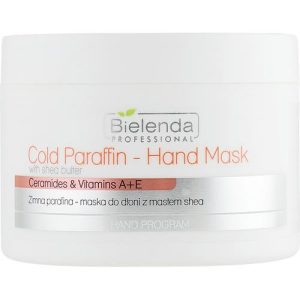 Bielenda Professional Cold Paraffin Hand Mask With Shea Butter - Холодная парафиновая маска для рук с экстрактом масла Ши, 150 г.