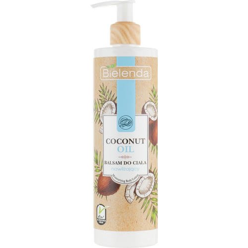 Bielenda Coconut Oil Moisturizing Body Lotion - Увлажняющий лосьон для тела, 400 мл.
