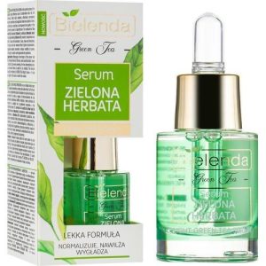 Bielenda Green Tea Face Serum Combination Skin - Сыворотка с маслом чайного дерева для комбинированной кожи, 30 мл.