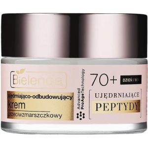 Bielenda Firming Peptides Anti-Wrinkle Cream 70+ - Укрепляющий и восстанавливающий крем против морщин 70+, 50 мл.