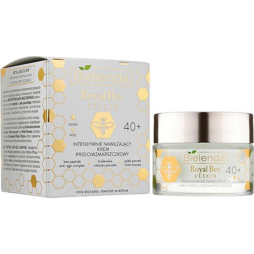 Bielenda Royal Bee Elixir 40+ Anti-Wrinkle Moisturizing Cream - Увлажняющий крем против морщин, 50 мл. — изображение 2