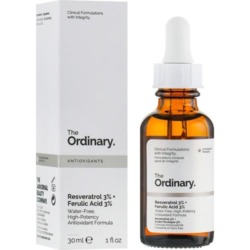 The Ordinary Resveratrol 3% + Ferulic Acid 3% - Сыворотка с ресвератролом 3% + с феруловой кислотой 3%, 30 мл.