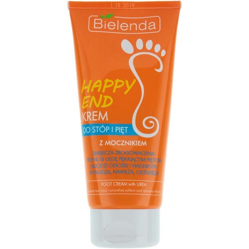 Bielenda Happy End Foot Cream with Urea - Крем для ступней и пяток с мочевиной, 125 мл.