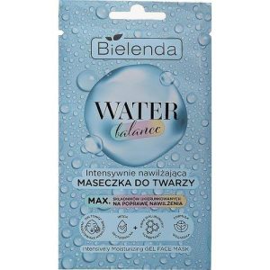 Bielenda Water Balanse Intensively Moisturizing Gel Face Mask - Интенсивно увлажняющая гелевая маска для лица, 7 мл.