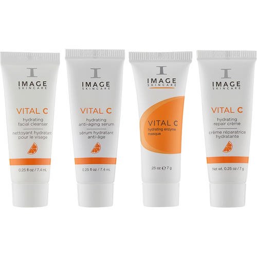 Image Skincare Vital C (f/mask/7.4ml + cleanser/7.4ml + f/cr/7.4ml + ser/7.4ml) - Набор — изображение 2