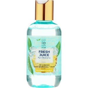 Bielenda Botanic Fresh Juice - Мицеллярная осветляющая жидкость "Ананас", 500 мл.