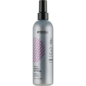 Indola Innova Finish Gel Spray - Спрей-гель сильной фиксации, 300 мл.