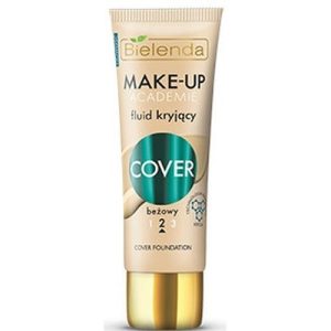 Маскирующий флюид - Bielenda Make-Up Academie Cover Fluid, 30 г.