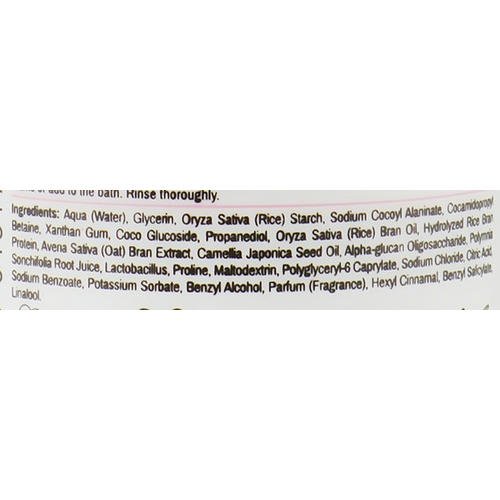 Bielenda Beauty Milky Nourishing Rice Shower & Bath Milk - Молочко для ванны и душа, 400 мл. — изображение 3