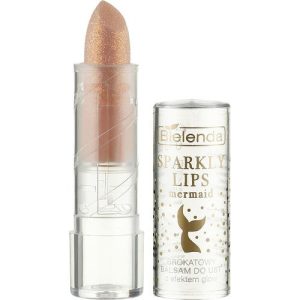 Bielenda Sparkly Lips Mermaid - Бальзам для губ с эффектом сияния, 3.8 г.