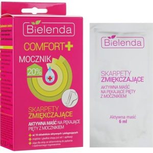 Bielenda Comfort+ Softing Socks active ointment cracked heels urea 20% - Маска-носки для ног с мочевиной, 12 мл.
