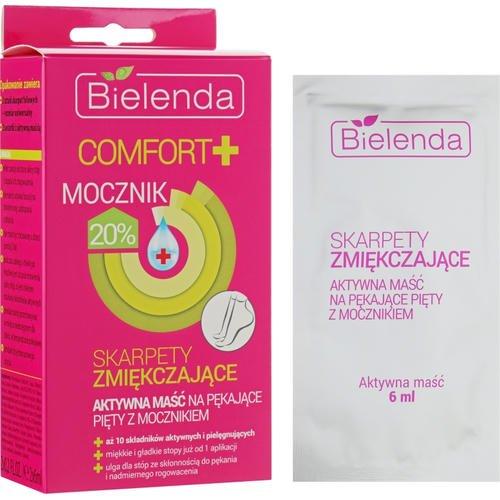 Bielenda Comfort+ Softing Socks active ointment cracked heels urea 20% - Маска-носки для ног с мочевиной, 12 мл.